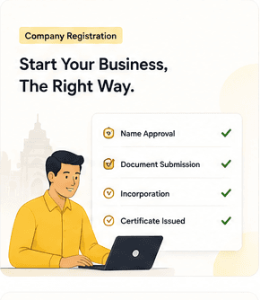 Company registration support